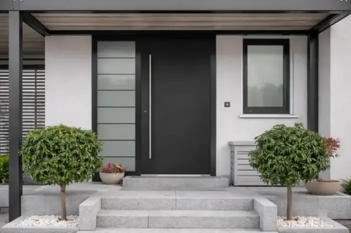 ALU entrance doors