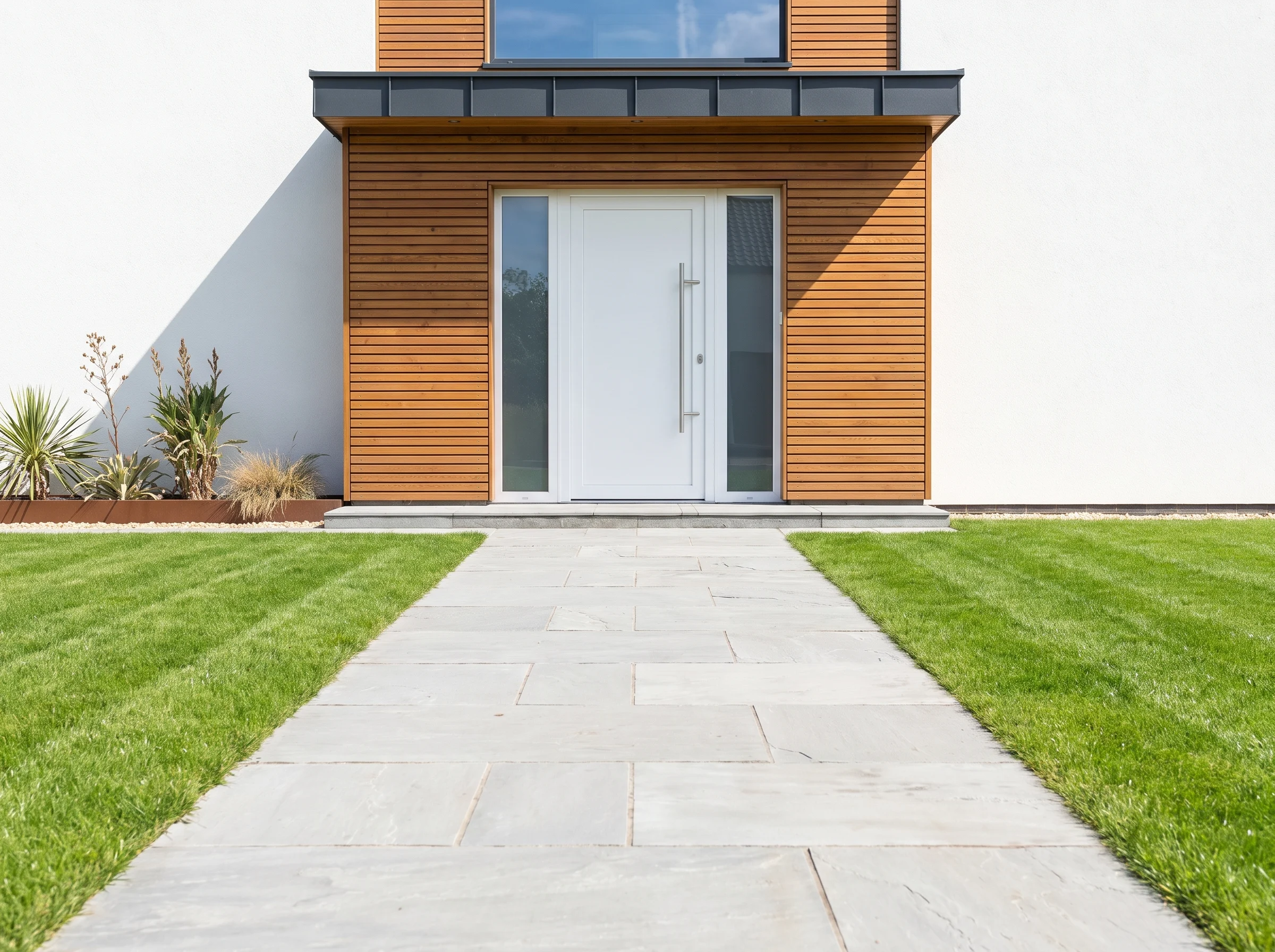 PVC entrance doors