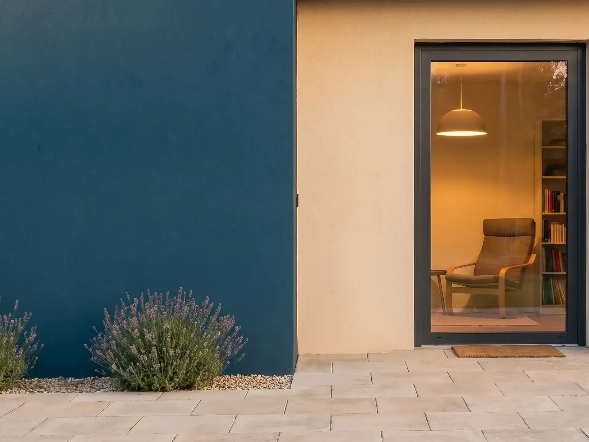 Aluminium balcony doors
