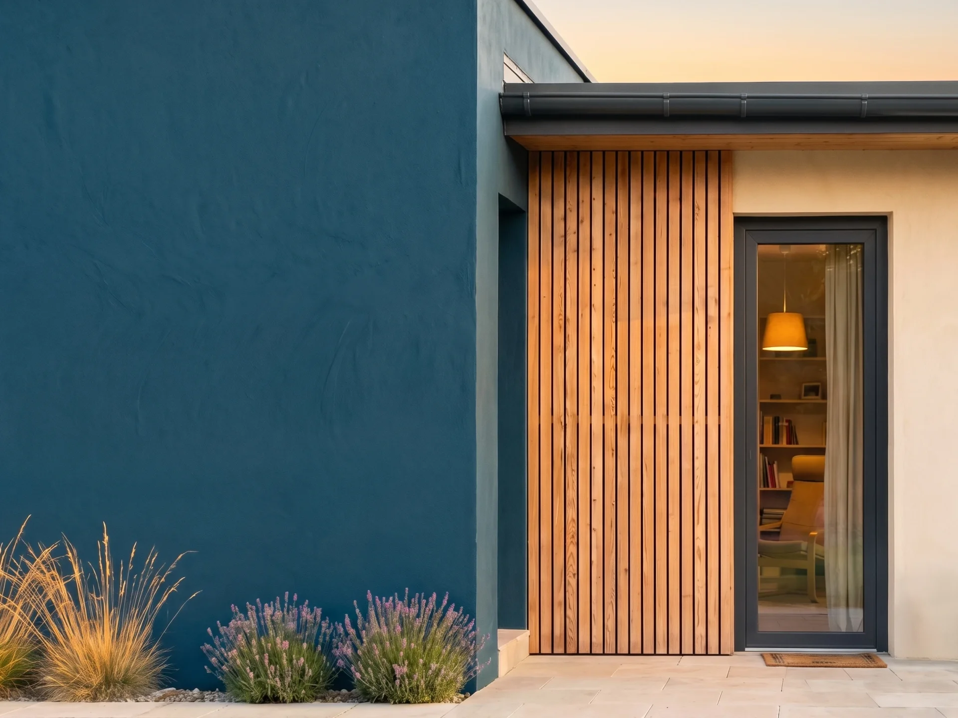 PVC balcony doors
