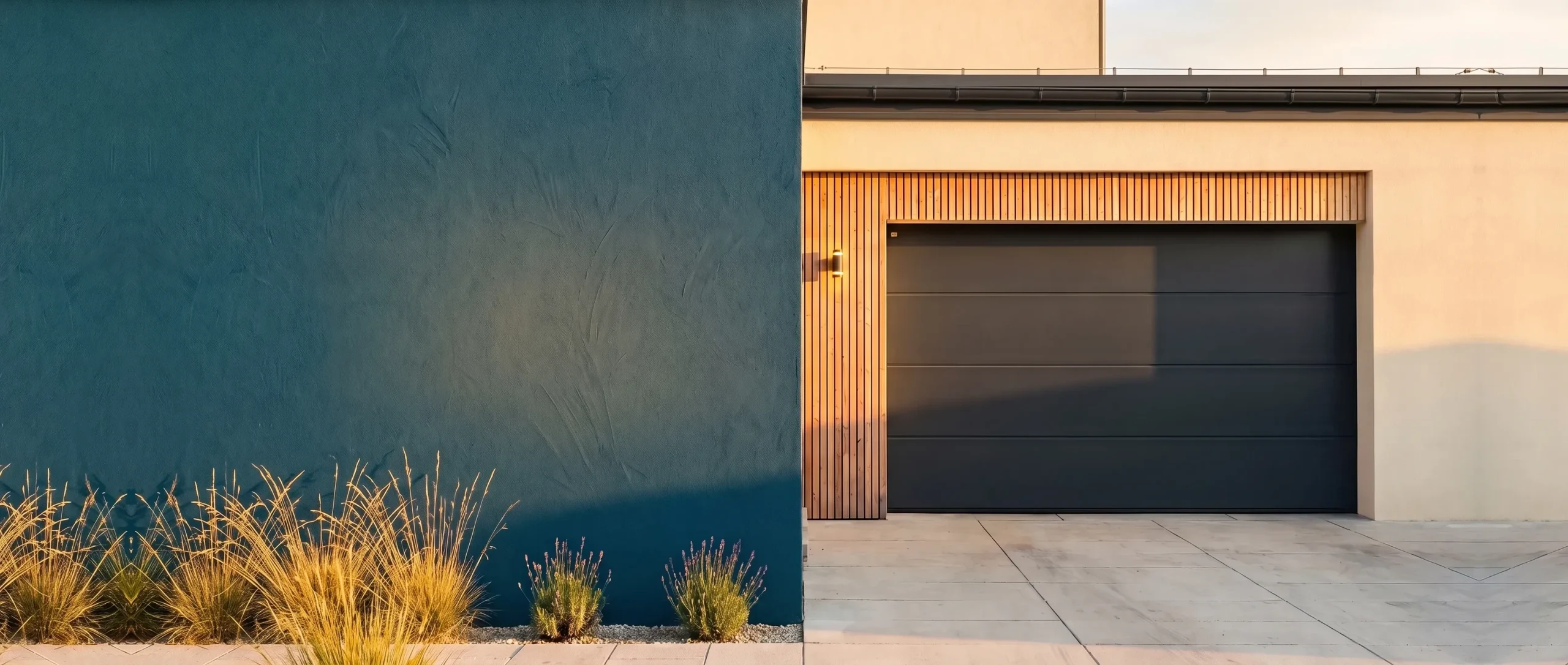 Sectional garage doors