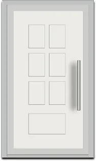 London ALU 1.4 — London ALU, Budvar aluminium door