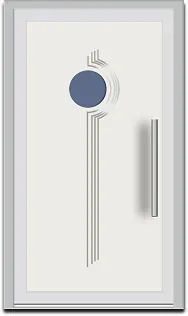 Split ALU 1.3 — Split ALU, Budvar aluminium door