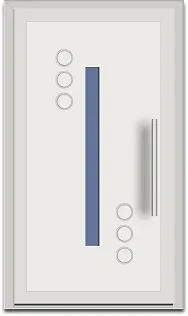 Split ALU 7.1 — Split ALU, Budvar aluminium door