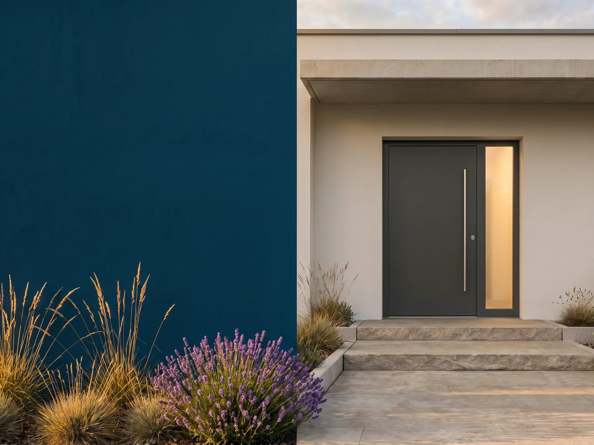 BUDVAR PVC entrance doors — security and insulation