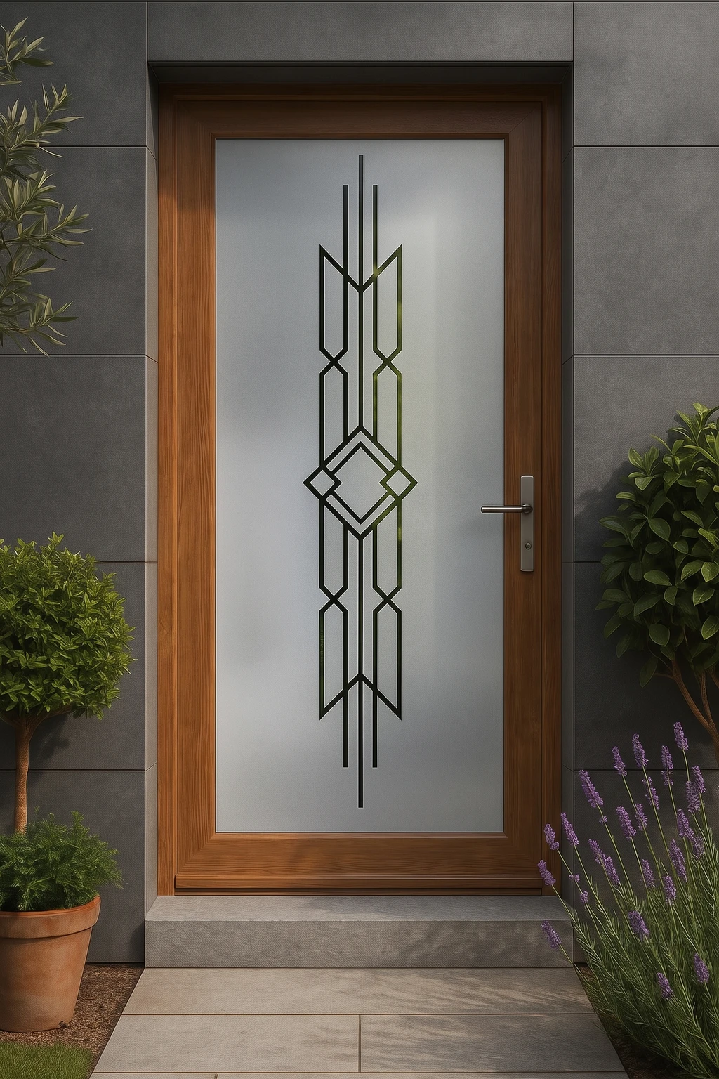 Warsaw PVC 4 — Warsaw PVC, Budvar PVC door