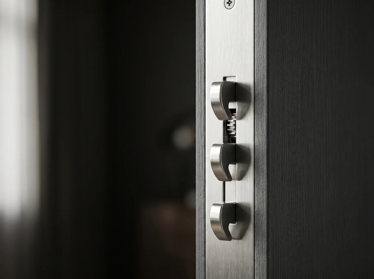 Multi-point hook-bolt lock in BUDVAR doors