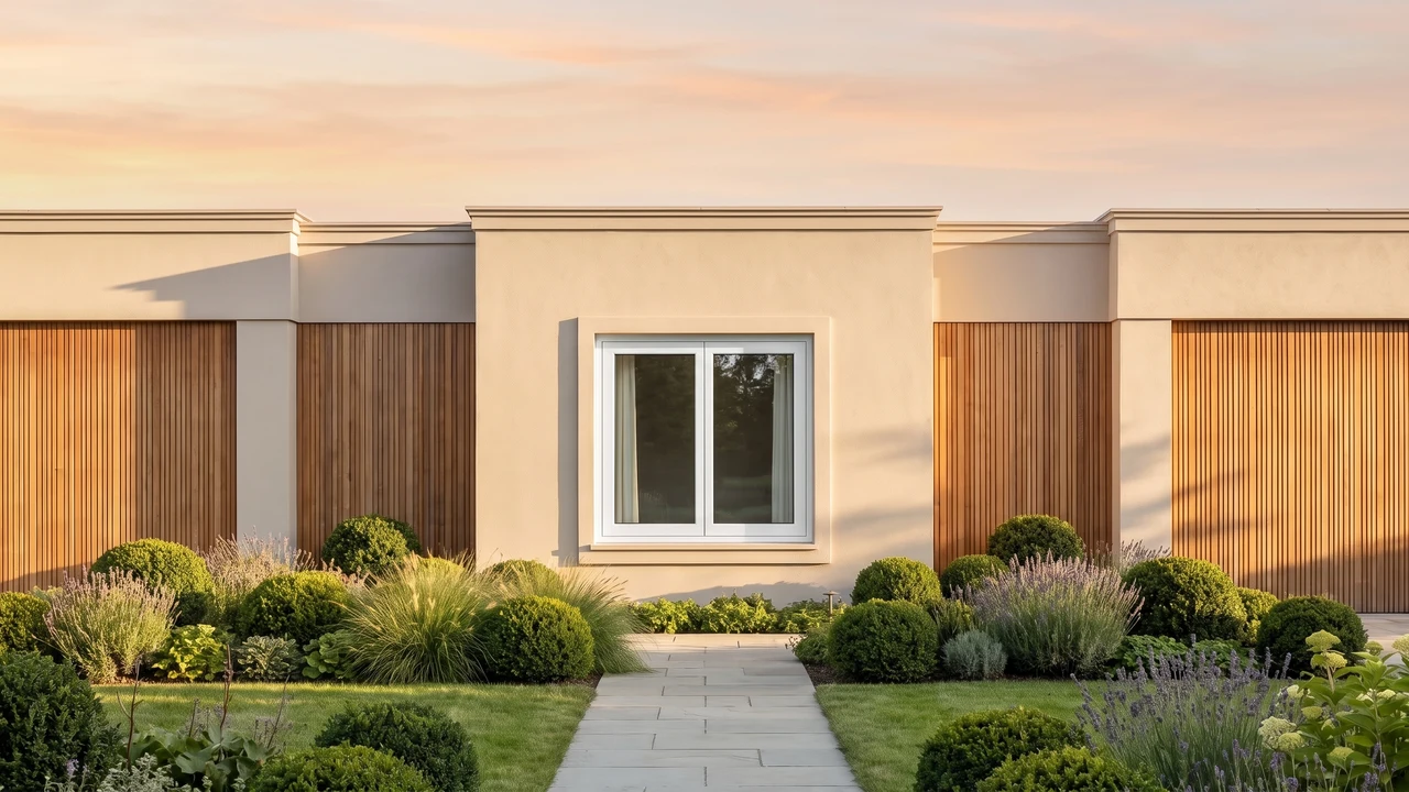 House with BUDVAR Ecofutural Reno windows — exterior view