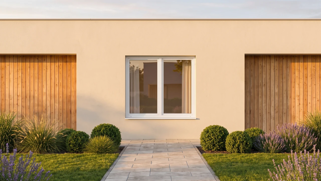 House with BUDVAR Ecofutural OC windows — exterior view