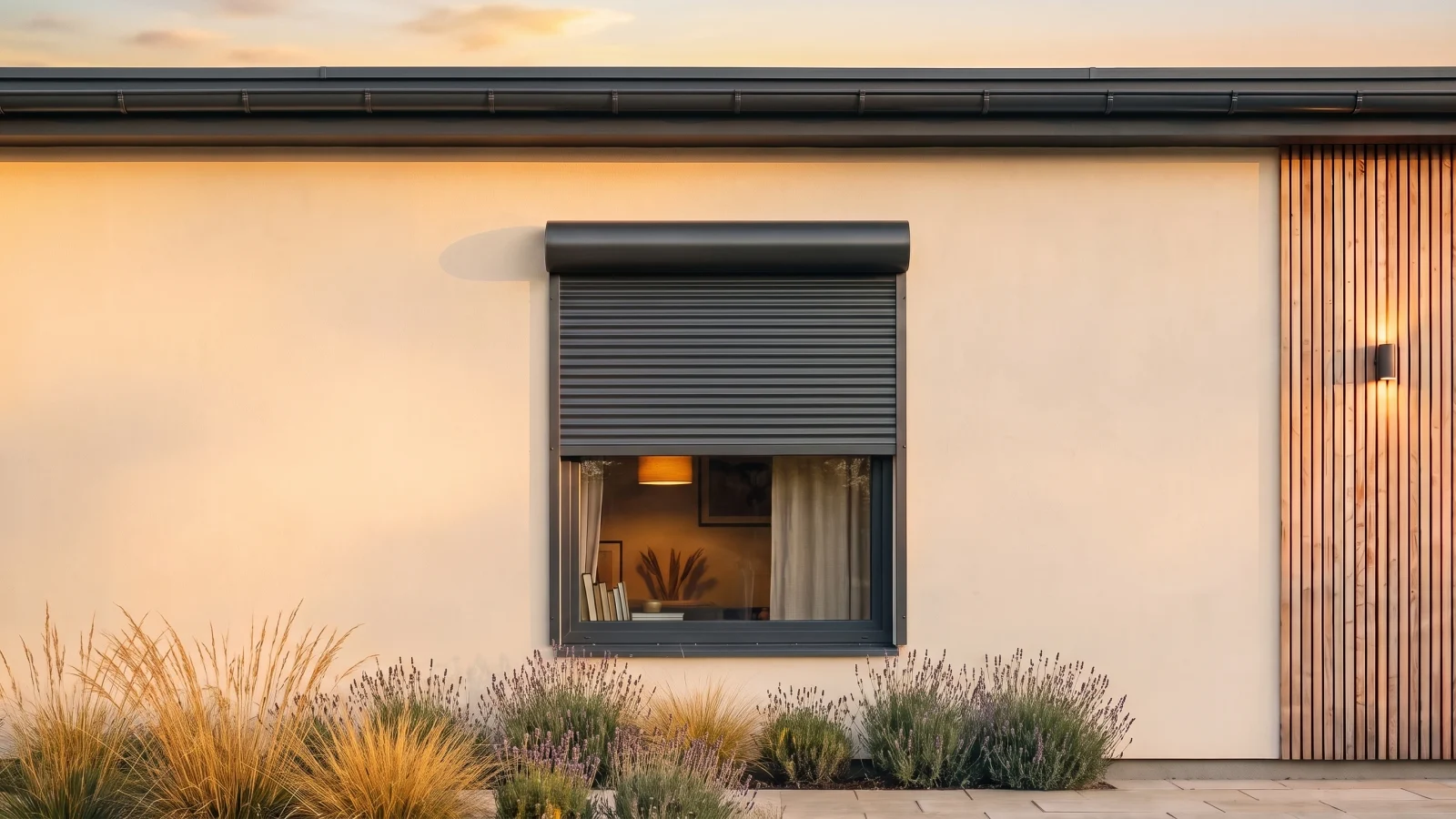 Quarter-round Facade Roller Shutter — BUDVAR