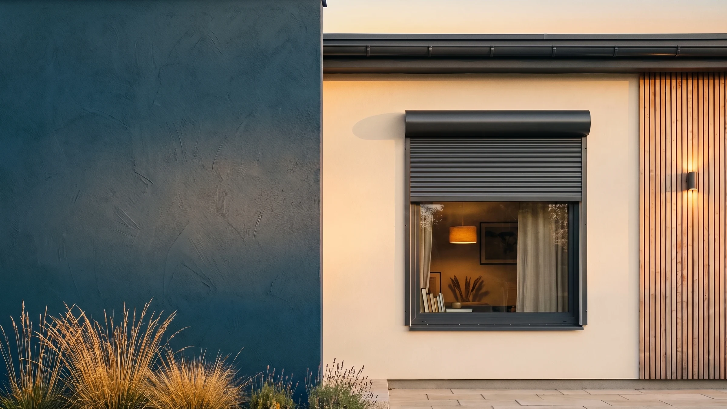Quarter-round Facade Roller Shutter — BUDVAR