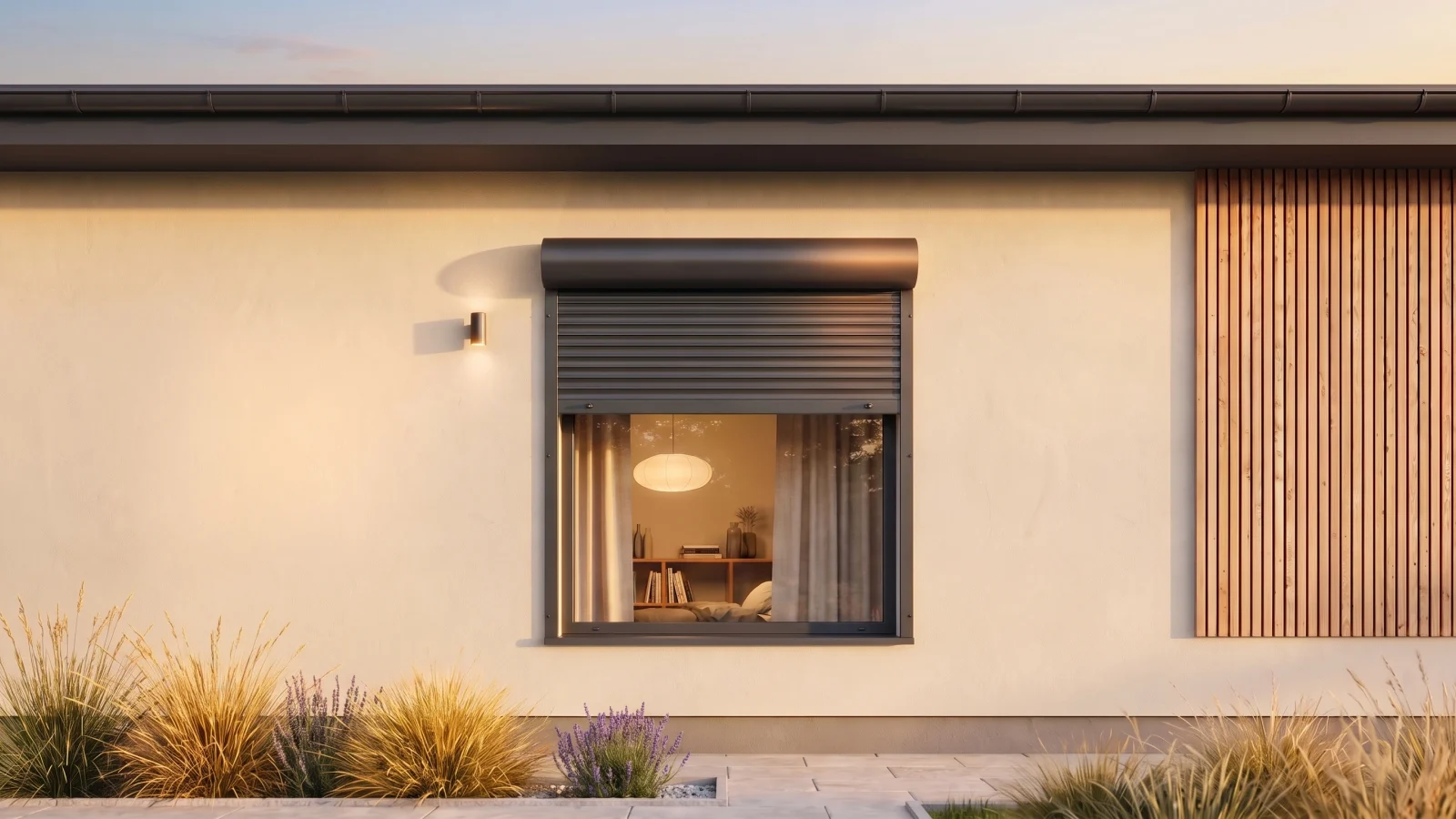Half-round Facade Roller Shutter — BUDVAR