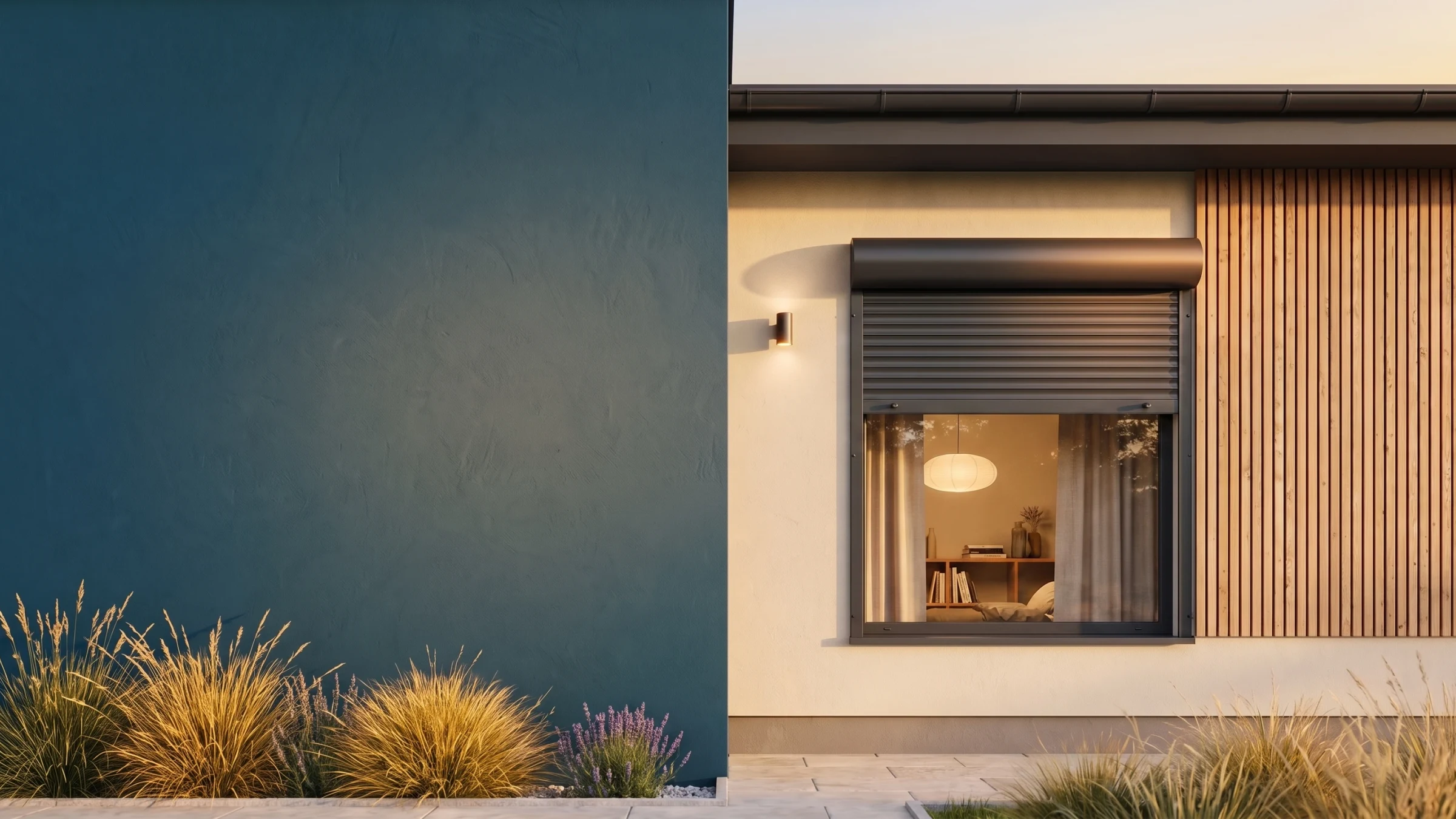 Half-round Facade Roller Shutter — BUDVAR