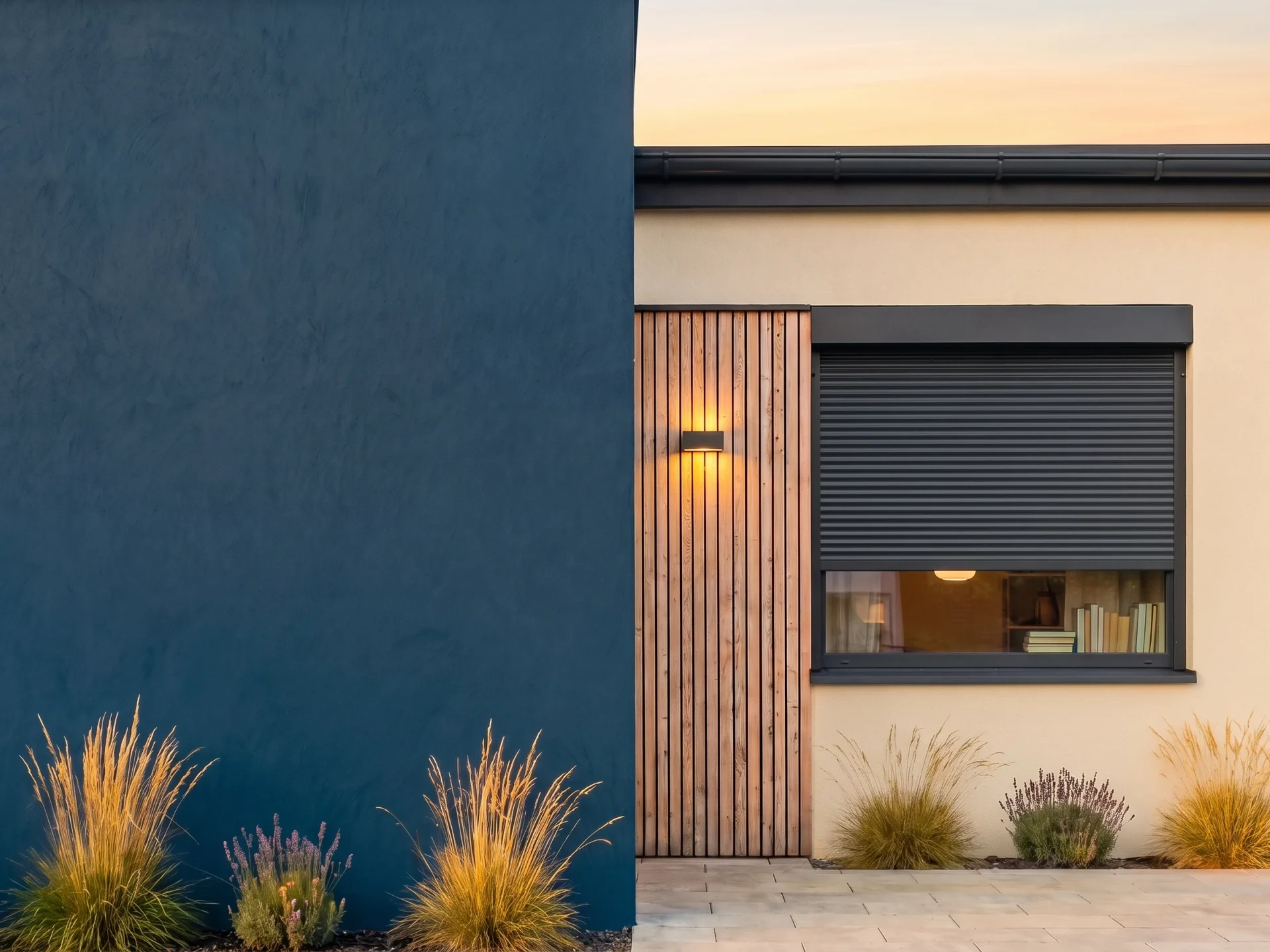 External roller shutters