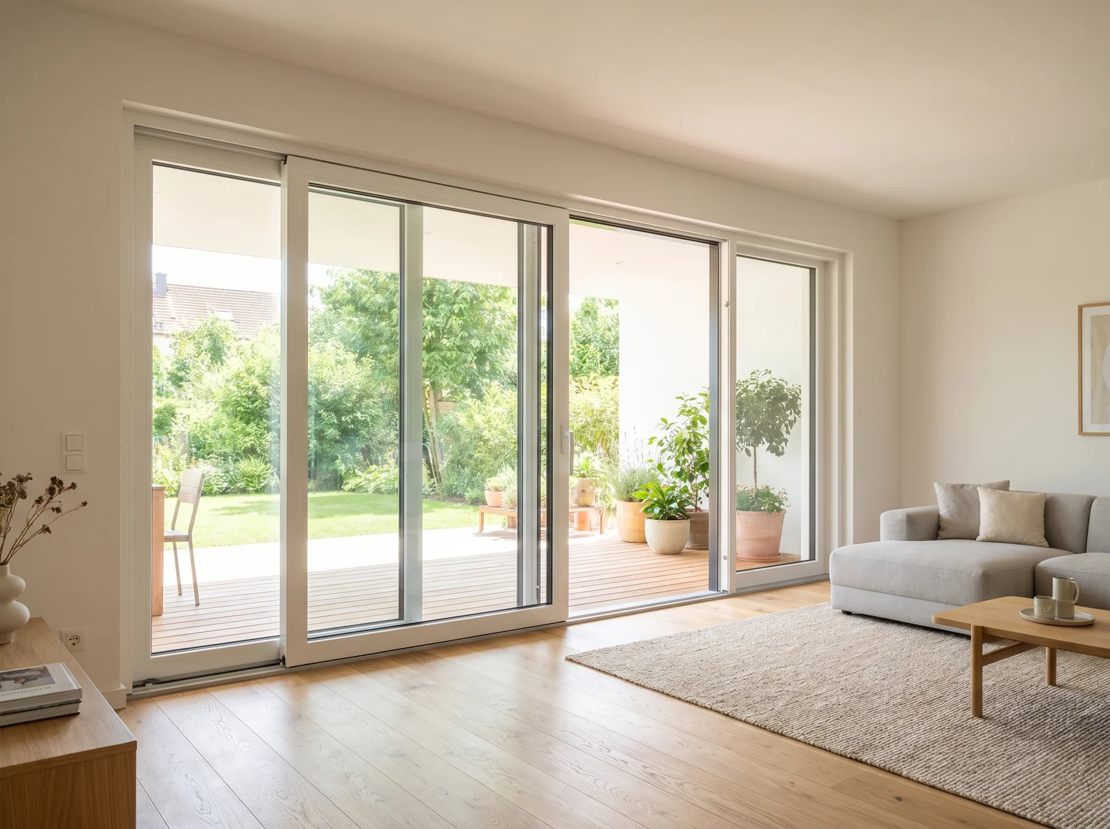 Comparison of HST and PSK patio door systems