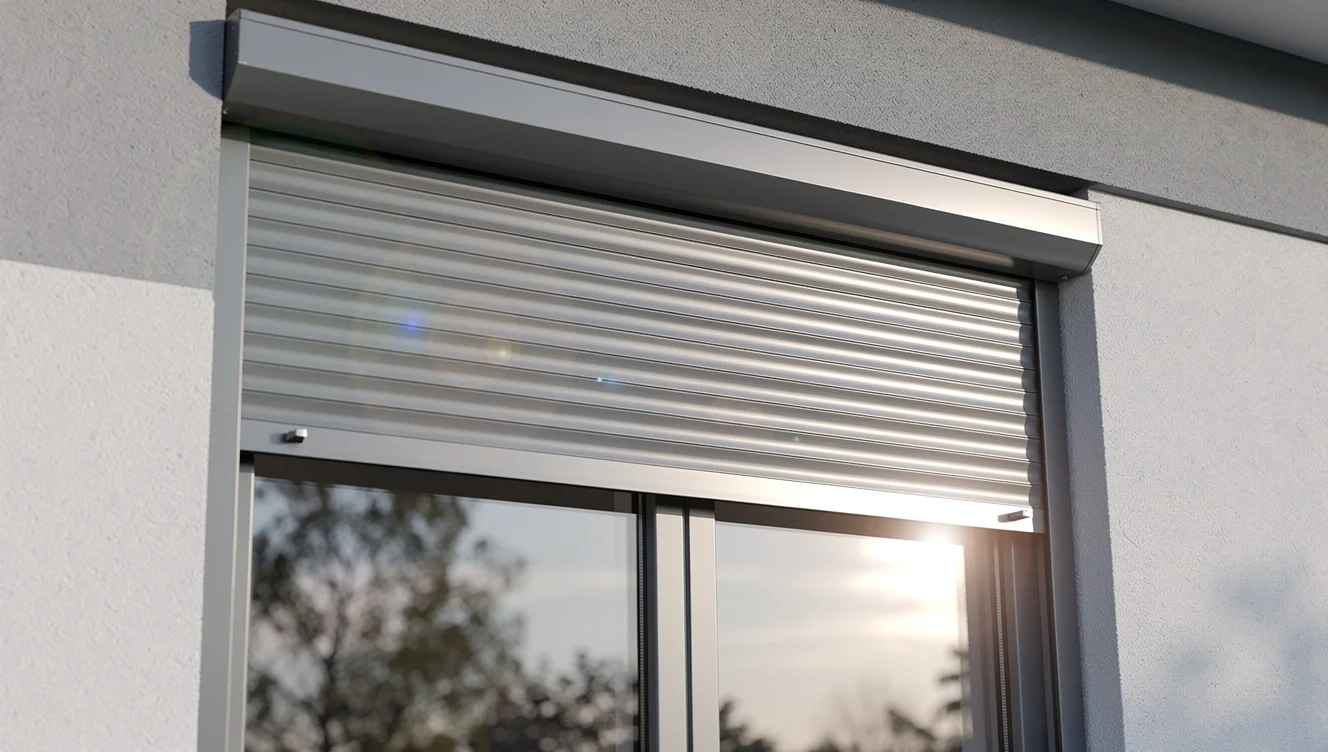 Facade roller shutters
