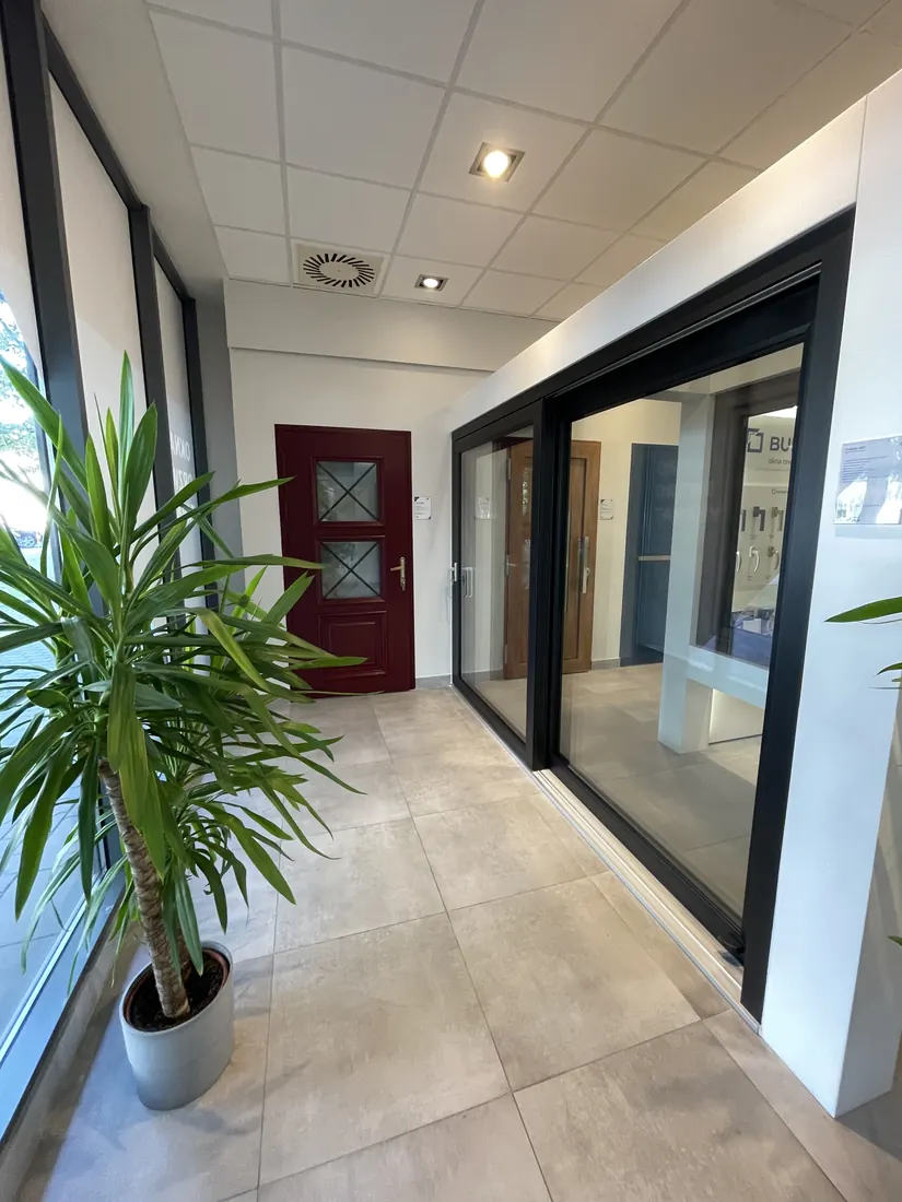 A full-size patio door — Salon Budvar Warszawa