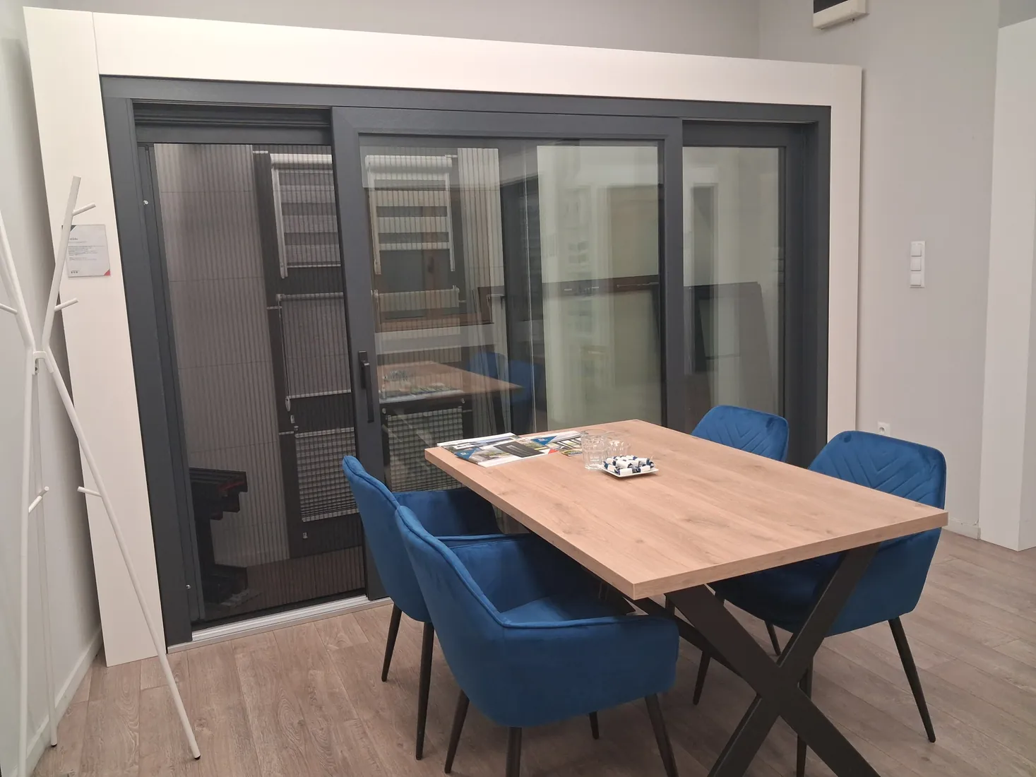 A full-size patio door — Salon BUDVAR Wrocław